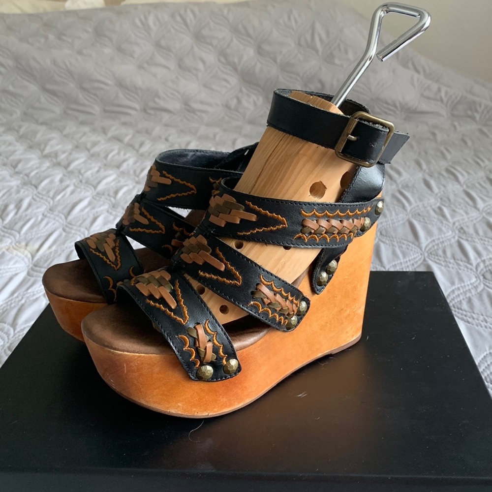 Free People Jeffery Campbell wedges size 7